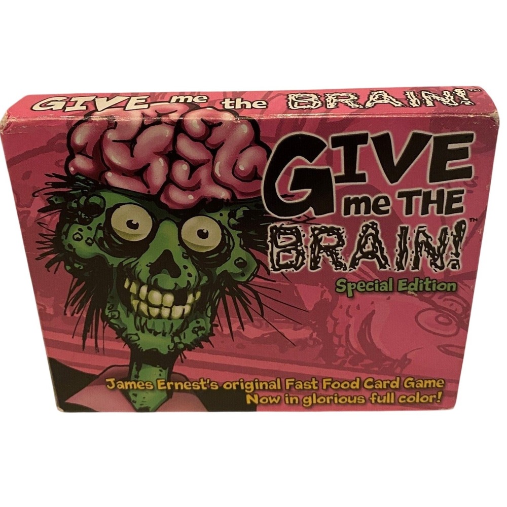 Cheapass Games Give Me‎ the Brain Special Edition Unisex Pink Zombie Card Game